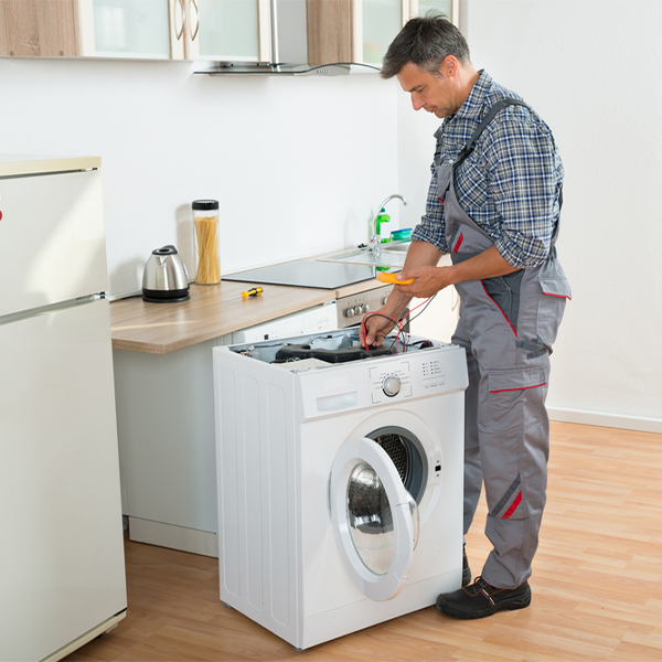 can you walk me through the steps of troubleshooting my washer issue in Warren County